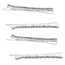 Style Shiny Rhinestones Hairpins Crystal Hairgrip Hair Clips Metal Barrette