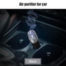 Car Air Purifier Ionizer Air Cleaner Air Freshener Odor Eliminator (Black)