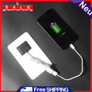 2W Solar Cell Outdoor Mobile Phone Charging Power Bank Charger
