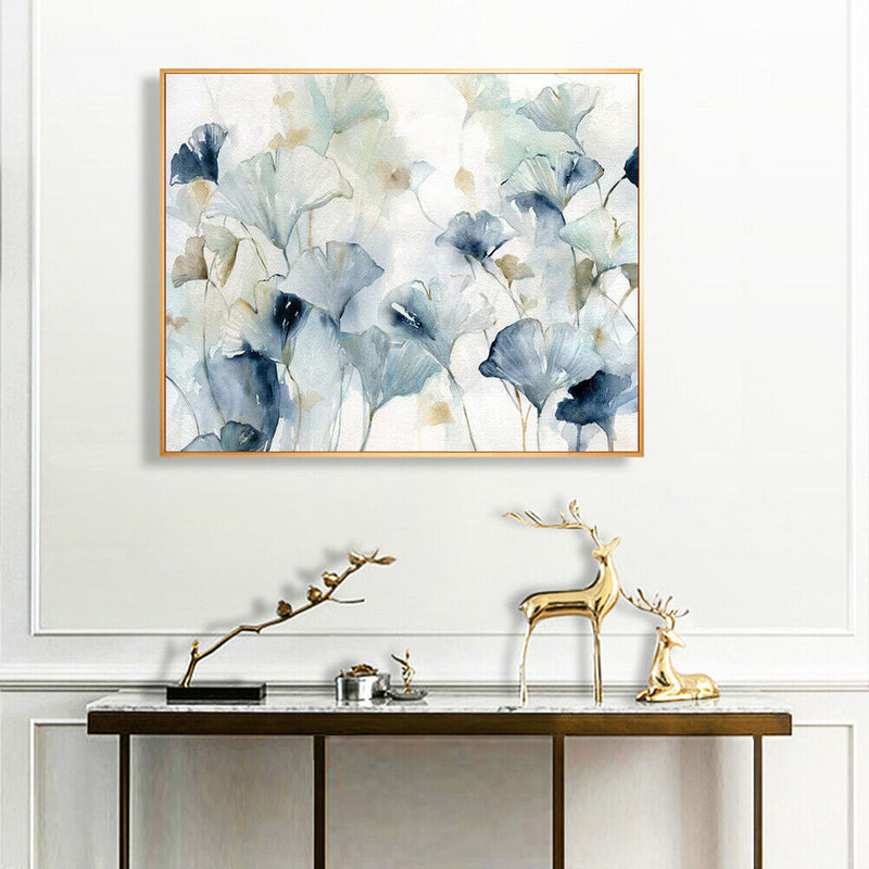 Ink Ginkgo Oil Paint By Numbers Kit DIY Acrylic Painting on Canvas Frameless