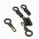 Angling Supplies Locking Tube Rig Connector Silicone Sleeves Back Lead Clips