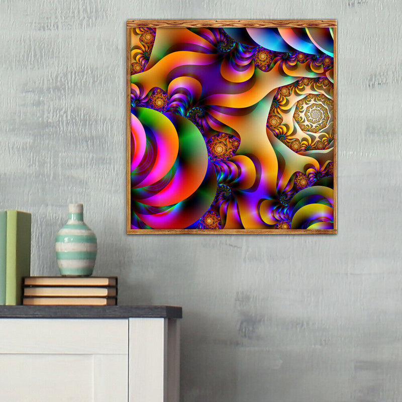 5D DIY Full Drill Diamond Painting Cross Stitch Embroidery Kit (Abstract07)