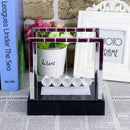 Luminous Newton Cradle Pendulum Ball Balance Swing Balls Decompression Toys