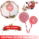 Weihnachtslollipop Ornament Hängende Weihnachts dekoration.