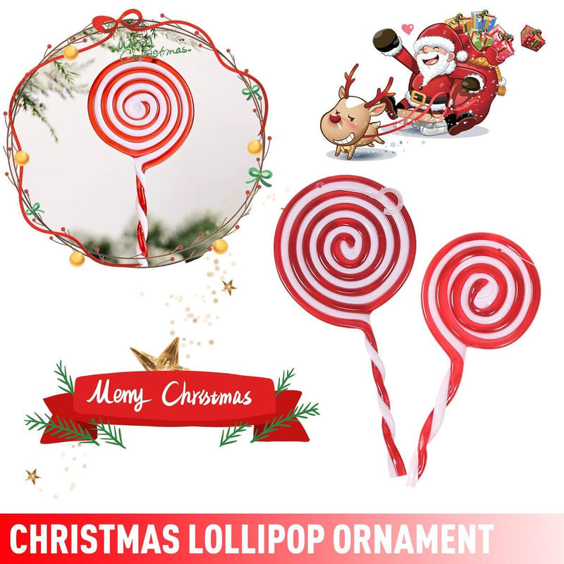 Weihnachtslollipop Ornament Hängende Weihnachts dekoration.
