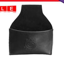 1pc Black Faux PU Snooker & Billiards Chalk Holder Bag with Clip Pool Bil