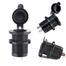 Marine Motorcycle Receptacle Car 12V Socket Cigarette Lighter Outlet Charger