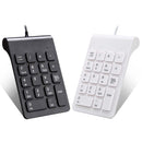 Numeric Keypad Wired Number Pad Digital Keyboard For Laptop PC Notebook Desktop
