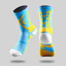 Breathable Men Compression Football Socks for Outdoor Sport Cycling Rugby Ten