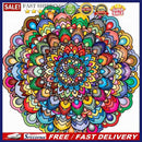 5D Full Round Drill Picture DIY Gorgeous Mandala Rhinestone Diamond Paintin