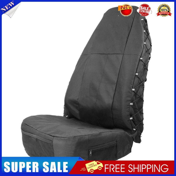 TIROL Car Front Seat Cover Auto Seat Protector with Seat Back Organizer