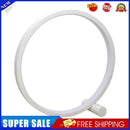 LED Table Lamp Round Acrylic Desk Lamp Circular Bedside Night Light (White)