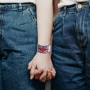 Unisex Union Jack Crystal Bracelet Wristband Magnetism 2022 Bracelet N5X0