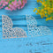 Micolot Metal Frame Punching Stencils Stencils Embossing Stencil for DIY Scra