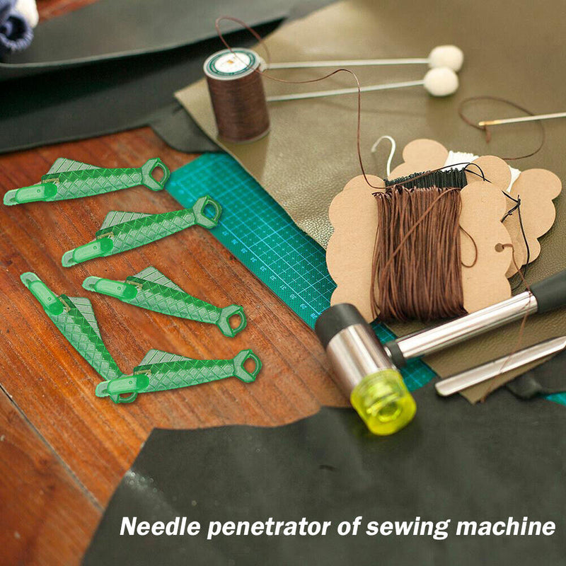 5pcs Stitch Insertion Threader Elder Home DIY Hand Craft Embroidery Needle Kit