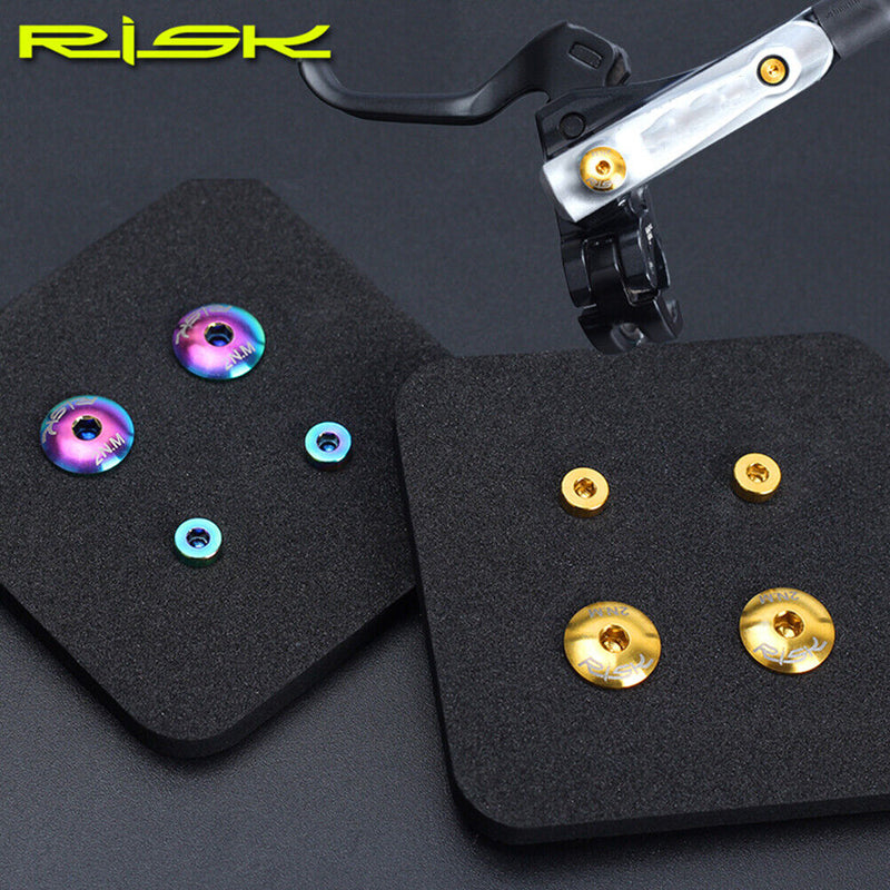 RISK Bike Hydraulic Disc Brake Bolt Split Integrated Cylinder Lever Fixed Screws