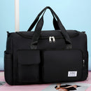 Oxford Cloth Shoulder Duffel Handbag Women Travel Sport Fitness Weekend Gym Bags