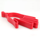 1 Pair Durable Outdoor Sport Red Plastic Golf Gloves Holder Rack Stretcher