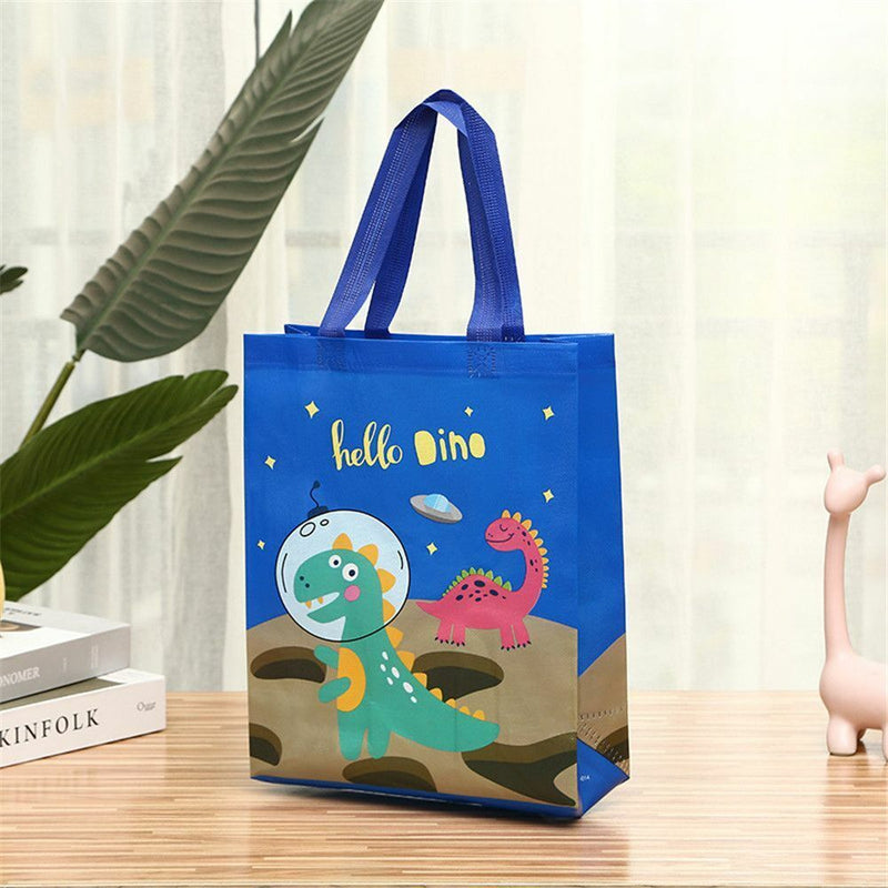 Decoration Wedding Party Favor Gift Bags Dinosaur Bags with Handles Non-Woven