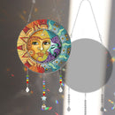 Teardrop Crystal Diamond Prism DIY Painting Kit Rainbow Maker (Moon GSP102)