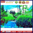 1000pcs DIY Grass River Paper Puzzle Educational Jigsaw Handmade Assembling Toys
