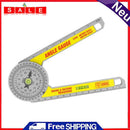 360 Degree Miter Saw Protractor with Leveling Bubble Angle Finder Gauge Ruler