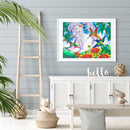 5D Partial Special Shape Drill Drawing Picture Bird Flower Diamond Painting Kit