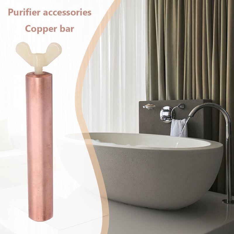 Copper Anode for Solar Pool Ionizer Water Purifier Cleaner Chlorine Free Pa