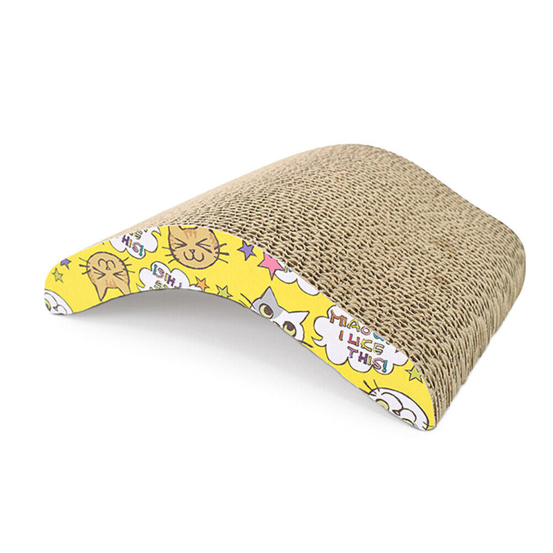 Corrugated Paper Kitten Scratching Bed Pad Grinding Nails Training Pet Supplies