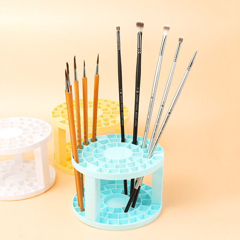 Eyebrow Pencil Holder Multipurpose Desk Cosmetic Storage Large Capacity Plast