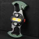 Portable COB Work Light Mini Keychain Flashlight Rechargeable Camping Lights