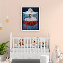 5D Diamond Painting Kit Girl Partial Special Shape Drill Rhinestone DIY Wall
