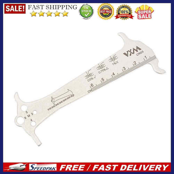 Mountain Road Chain Wear Indicator Checker Bike Cycling Gauge Measurement R