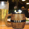 Large Capacity Wood Barrel Tankard Bucket Shaped Beer Bucket Cup Drinkware Newly