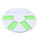 Dot Drill Tray DIY Diamond Painting Tool Plastic Storage Box Holder (White)
