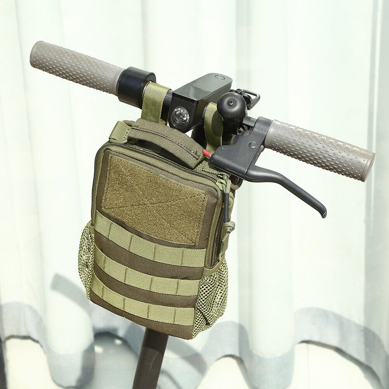 Bicycle Front Tube Handleable Bag Big Scooter Outdoor Mobile Phone Storage Pouch