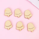 Decoration Mixed Wooden Craft Scrapbooking Squirrel Leaves Shape Mushroom