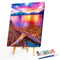 Canvas Paint By Numbers Beach Scenery Oil Hand Painted Home Decor (X24)
