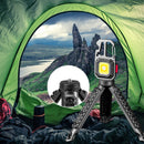 Pocket Keychain Flashlight Tripod Work Light Bracket for Outdoor Camping Fi