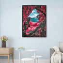 Full Round Drill Diamond Painting Cherry Tree 5D DIY Mosaic Wall Picture