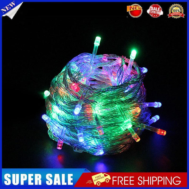 10M 100LED String Fairy Lights Indoor/Outdoor Christmas Party Light Lamp