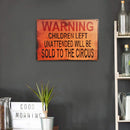 Metal Sign Plate Tin Signs Warming Tin Plate Art Wall Poster Home Decorations