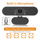 EP-028 1080P Full HD Webcam Built-in HD Microphone USB Driver Free Web Camera