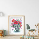 Diamond Painting 5D DIY Cartoon Bear Partial Special Drill Rhinestone Kit Newly