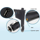 host Built-in dashboard FM Transmitter Car MP3 Player Fast Charger Car Radio