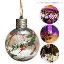 Christmas LED Tree Hanging Ball Light Decoration Christmas Pendant Gift (2)