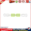 10x Double Hook Fish Hook Fixed Distance Splitter Anti-wrap Beans (12mm) Newly