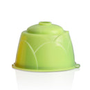 Stainless Steel Reusable Coffee Capsule Cup Filter for Dolce Gusto (Green)
