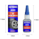 Bike Tyre Tire Tube Puncture Repair Tool Kit Bicycle Glue Patches Cycling H1M5
