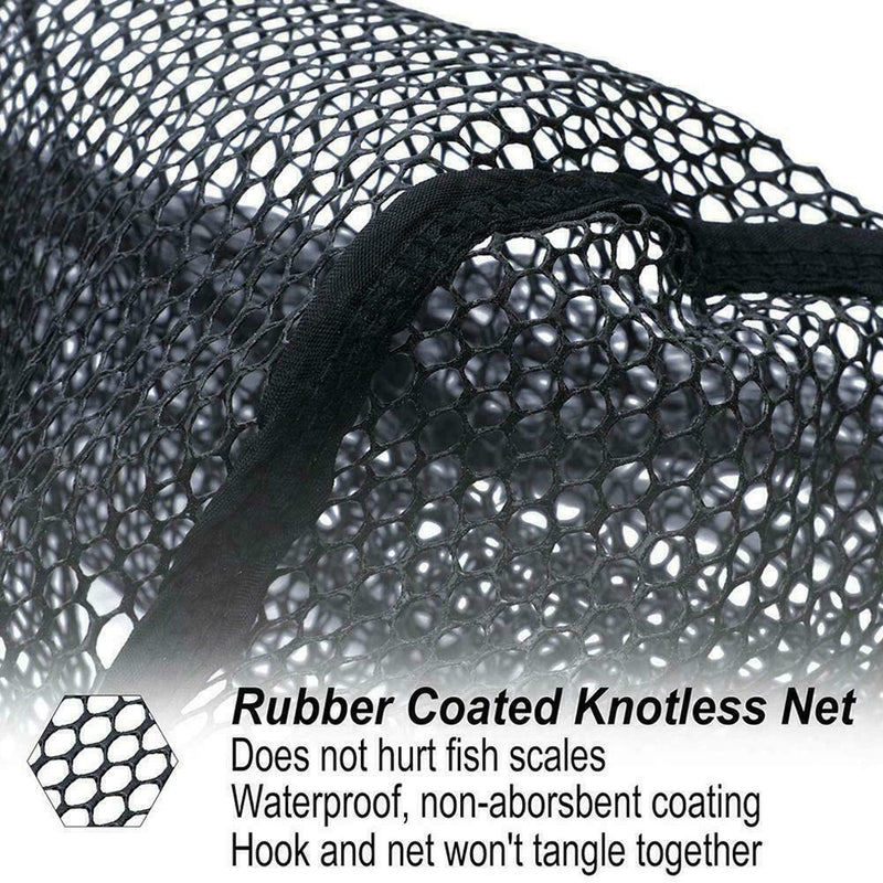 Fishing Net Fish Landing Net, Foldable Collapsible Pole Telescopic M2H3